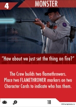 Sample Crew strategy card - red deck